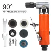 1/4" Air Angle Die Grinder Pneumatic Grinding Polisher With 2" Sanding Disc Set