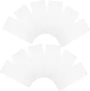 Angoily 12pcs Clear Banknote Holder Sleeves Currency Protectors for Collectors for Stamps Medallions and Badges for Display