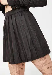 [Lioness] Head Mistress Pleated Skirt