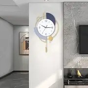 Wall Clocks for Living Room Decor Big Decorative Wall Clocks Battery Operated for Bedroom Kitchen Office Home Large Metal Wall Clock Silent Wall Clock Non Ticking,13 * 21.65 Inch Gold