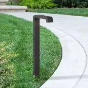 Korinth 20 1/2" High Textured Black Outdoor LED Path Light