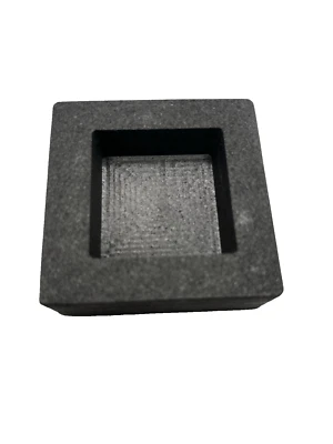 10 oz Square Graphite Gold Ingot Mold for Gold & Silver Casting