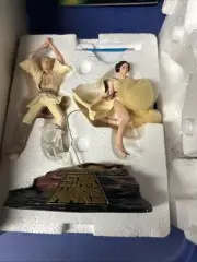 Star Wars 1995 Cinemacast Luke Skywalker And Princess Leia Statue #4441/5000