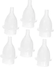 GLSTOY 6pcs Nose Cleaner Nasal Aspirators Nose Sucker for Electric Nose Suction for Hand Pump Ear Cleaner Nose Sucker for