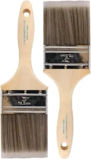 - Paint Brushes - 2Ea 3" Flat Brushes