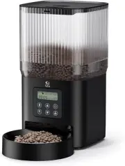 Olelica Automatic Cat Food Dispenser,Automatic Dog Feeder 5L Programmable