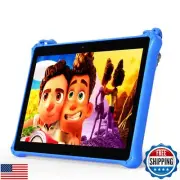 PRITOM 10 inch Kids Tablets Android 13, Tablet with Lanyard 64GB, Quad-Core,