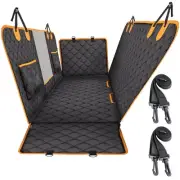 6 in 1 Dog Car Seat Cover for Pets, Scratchproof & Waterproof Car Backseat Co...