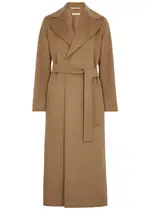 S Max Mara Poldo Wool Coat - Camel - 12 12