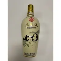 在飛比找蝦皮購物優惠-五粮液熊猫酒陶瓷瓶500ml瓶  Decanter 空瓶