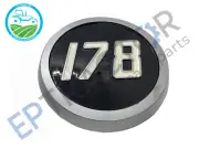 1866951M1 Side Medallion Decal Backplate Plastic Fits Massey Ferguson 178