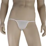 男士珠子丁字褲 透明 一根帶子 大碼 冰絲內褲 男女通穿用 性感 珍珠T褲