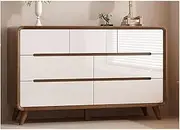 Modern 5 Drawer Dresser for Bedroom, Dressers & Chest of Drawers with Hidden Handle Long Storage Dressers Organizer for Hallway, Living Room (Size : 7 Draws)