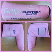 Excellent Scotty's Custom Shop Pink Putter Cover Peach Titleist Scotty Cameron