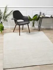 Cloud Ivory Cotton Rayon Rug