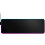 Steelseries QCK Prism Cloth XL RGB Gaming Mouse Pad, 900 mm x 300 mm x 4 mm, 2 Zone RGB [63826]