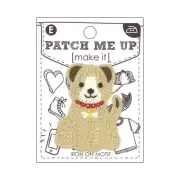DOG Iron On Motif 6cm x 4cm - Patch Me Up by Make It BM6913