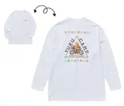 Laid-Back Camp Workman Season 3 Collaboration Print White Long Sleeve L Size JPN