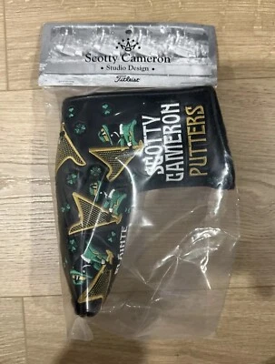 Scotty Cameron St Patrick’s Day Dueling Harps 2024 Blade Headcover - In Hand