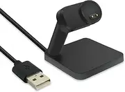 sciuU Charging Station Compatible with Xiaomi Mi Band 6 & Mi Band 7 & Mi Band 5 & Amazfit Band 5, Magnetic Charging Dock Charging Cable Stand Charger Holder with 1 m USB Cable Charging Cable