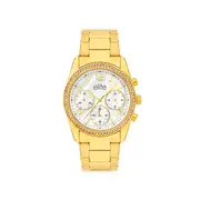 Elite Ladies Metropolis Watch in Gold