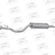 Redback Mufflers Bolt-On to suit Honda Accord Exi 2.2 90 > RM 4Ws Dual Outlet 1460mm Long - M6394