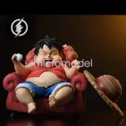 SDMW Studio One Piece Fat Monkey D Luffy Resin Statue In Stock H16cm Collection