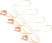 GANAZONO Nose Entrained Rope Silicone Nose Plugs for Swimming for Adults Swimmer Nose Plugs for Clip Shooting Padded Nasal Accessories Strap Nose Cover for Swimming