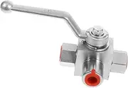 Pressure Washer Hose Switch Versatile High Pressure Hydraulic Ball Valve Shut-Off Function