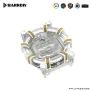 Barrow CPU Water Block Cooling Head for AMD RYZEN 3 5 7 9 AM4 AM5 LTYKBA-ARK WHT
