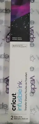 Cricut Infusible Ink Transfer Sheet Patterns Galaxy 2 Sheets 12x12