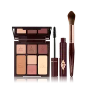 [Charlottes] Gorgeous, Glowing Makeup Kit – Palette, Mascara & Makeup Brush | Charlotte Tilbury