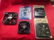 4) Kingwin/Rosewill 120mm & 1) Coolermaster 140mm Case fans