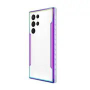 Samsung Galaxy S22 Ultra Compatible Case Cover With Premium Shield Shockproof Heavy- Iridescent Duty Armor