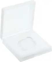 uxcell 46mm Lens Filter Case, 1pcs Camera Filter Case Portable Lens Filter Box Water Resistant Dustproof Plastic for Photography Filter Storage