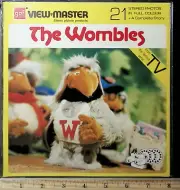 The Wombles 1973 BBC TV 8"x8" 3D View-Master 3 Reel Packet Folder SEALED ND131E