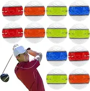 Golf Balls for Men | 12 Golf Practice Balls,360 Degree Orbital Putter Aiming System, Training Aid, Sports Accessories for Men Women