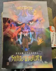 BRAM STOKER'S 1998 Original Theater Movie 3-D Poster SHADOWBUILDER 24X36