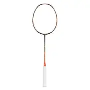 Li-Ning Windstorm 76 Carbon Fibre Unstrung Badminton Racket (Black/Orange/Gold)