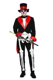 Day of the Dead Mens Adult Costume Halloween Costume