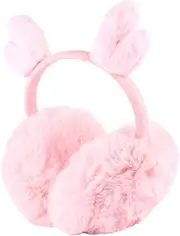 [ABOOFAN] Christmas earmuffs reindeer ears headband fluffy ear warmers ear muffs for cold Animal Earmuffs Winter earmuffs kids ear muffs plush ear warmer antlers artificial wool girl