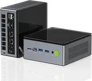 GMKtec Gaming Mini PC AMD Ryzen 9 6950H 32GB DDR5 2TB SSD Dual NIC LAN 2.5G, WiFi 6, USB3.2, USB-C 4.0, BT5.2, DP, HDMI, Dual Fan