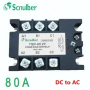 Scnulber Three-phase Motor Positive &Negative Solid State Relay TSR-80ZF 80A