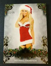 2019 Benchwarmer TRA'SHELL THOMPSON Holiday #62 Gold Variant/25 Tropic Beauty