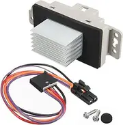 FAERSI HVAC Fan Blower Motor Resistor Kit With Harness 1581773 89018778 RU-631 19260762 Replacement for Silverado Tahoe Trailblazer Suburban Avalanche GMC Sierra Envoy Yukon Buick Cadillac Escalade