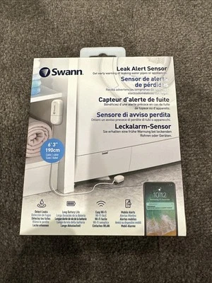 Swann - Wireless Leak Alert Sensor - White