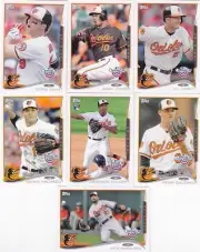 Baltimore Orioles 2014 Topps OPENING DAY Team Set Manny Machado Kevin Gausman FS
