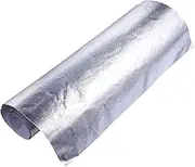 LAPYAPPE Aluminum Heat Cover Protection Cloth Self Adhesive Fiberglass Tape Heat Barrier Insulation for Various Projects High Temperature Resistant