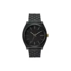 Nixon "Time Teller" Watch (Matte Black/Gold) Stainless Steel Analog Watch