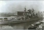 WW II Usa Photo -- Battleship USS Arizona